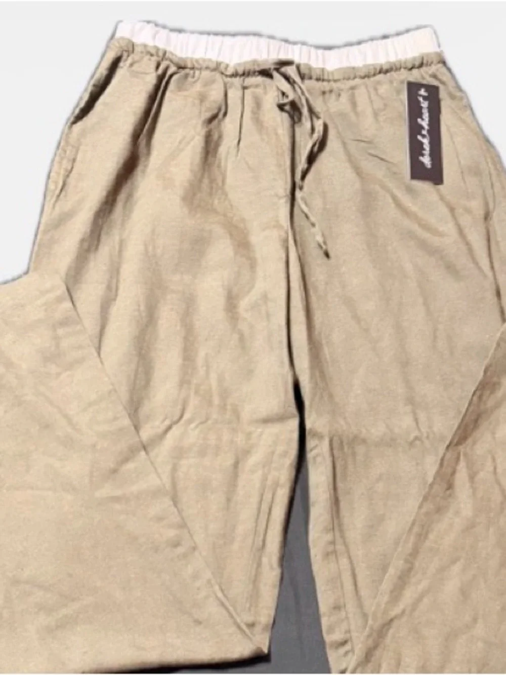 Women’s Casual Drawstring Pants in Army Green